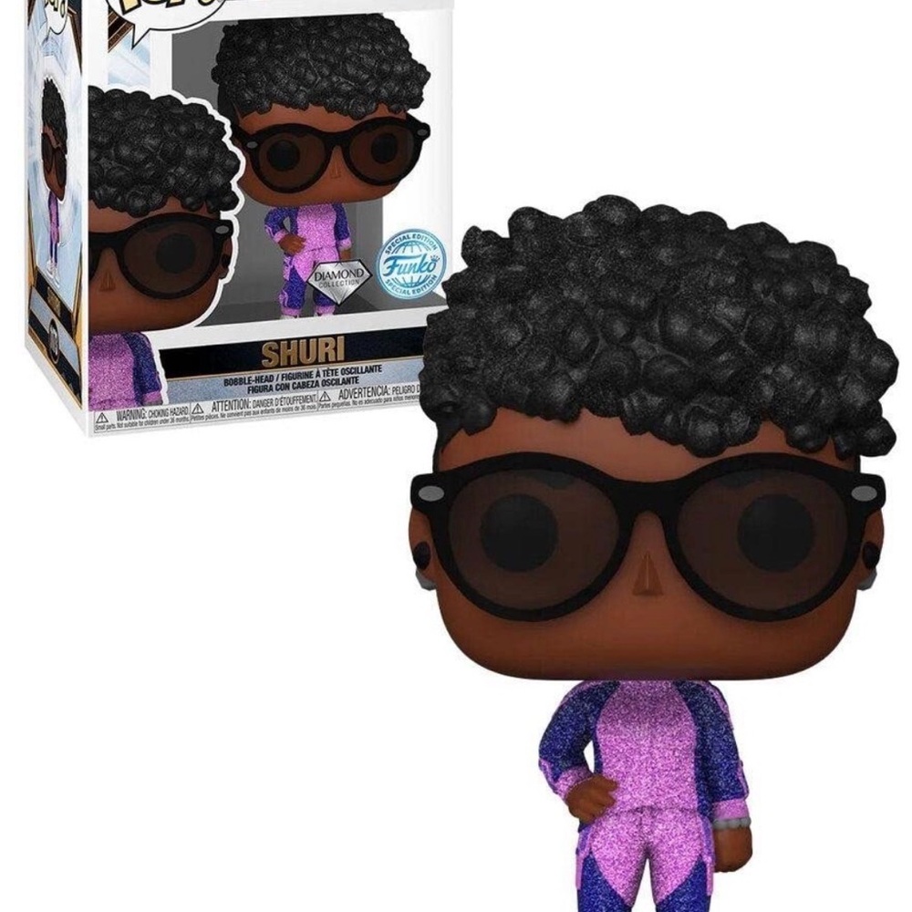 Funko Pop! Figure with Purple Suit and‎ Black Hair